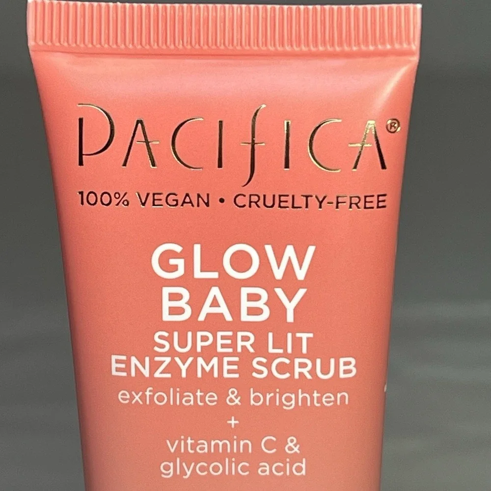 Pacifica Glow Baby Super‎ Lit Enzyme Scrub - 4oz - Exfoliate & Brighten